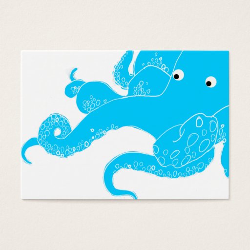 Customizable Octopus Business Card Templates