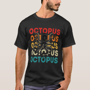 Octopus 70 s 80 s retro Vintage T-Shirt