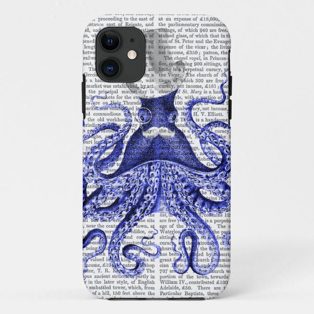 Octopus About Town Case-Mate iPhone Case (Back)