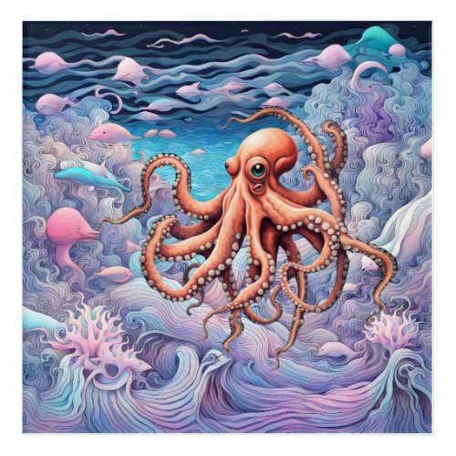 Octopus Acrylic Print