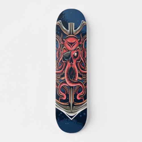 Octopus anchor skateboard