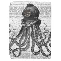 Octopus and Diving Helmet