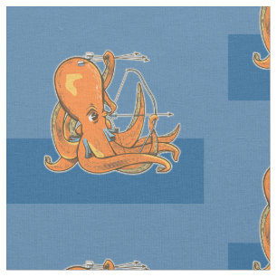 Octopus Archery Fabric