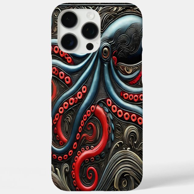 Octopus Art: A Vibrant Creation Case-Mate iPhone Case (Back)