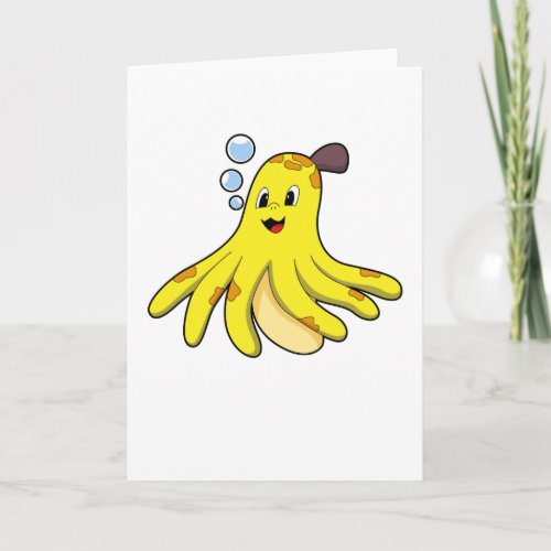 Octopus as Banana Card