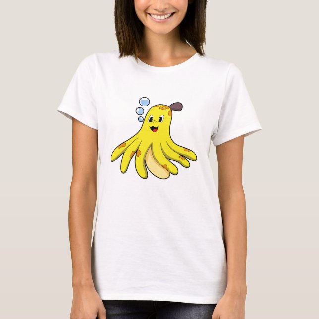 Octopus as Banana T-Shirt (Front)