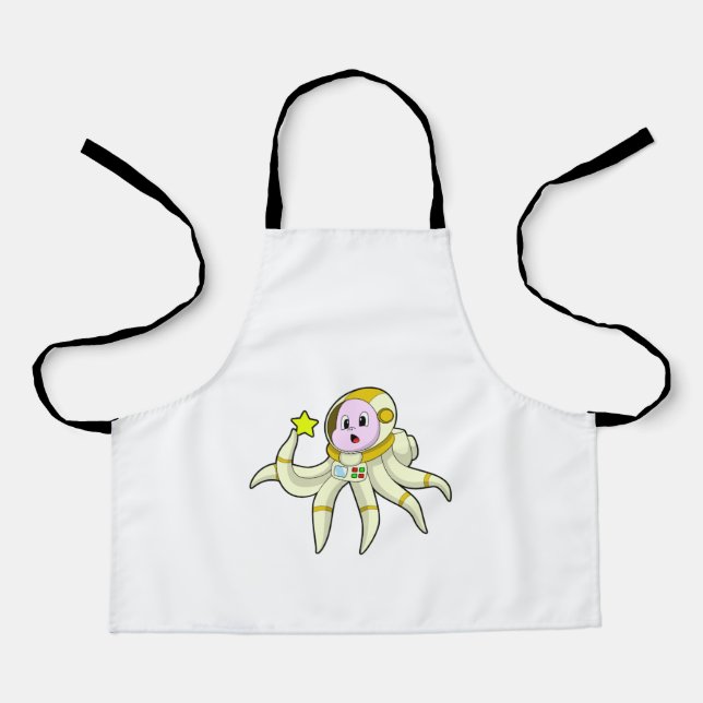 Octopus as Diver with Star Apron (Front)