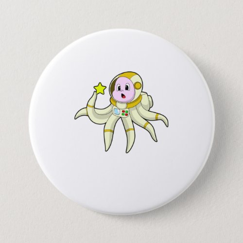 Octopus as Diver with Star Button