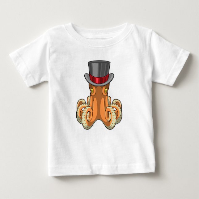 Octopus as Gentleman with Top hat (Front)