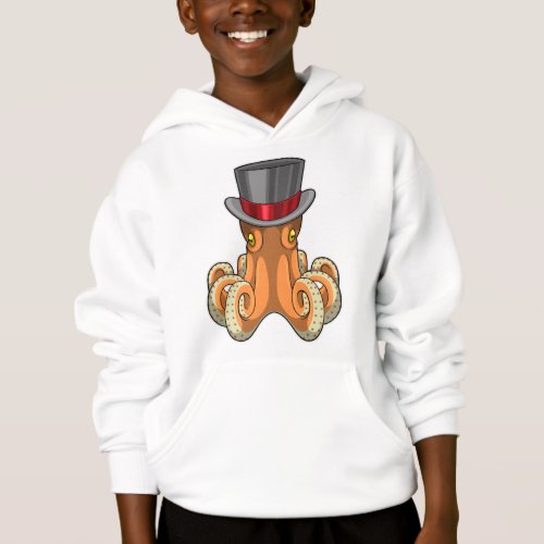 Octopus as Gentleman with Top hat