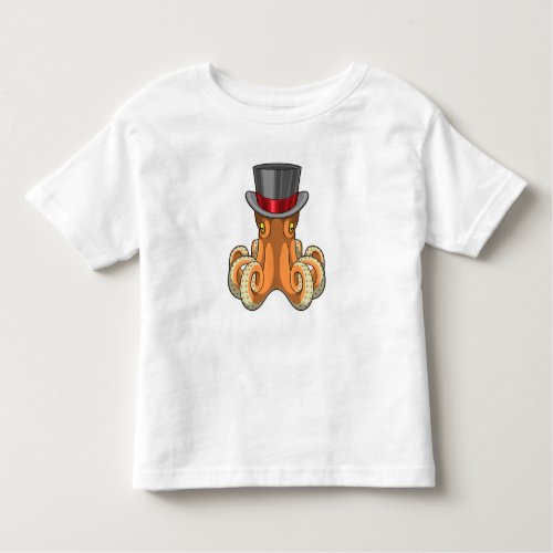 Octopus as Gentleman with Top hat