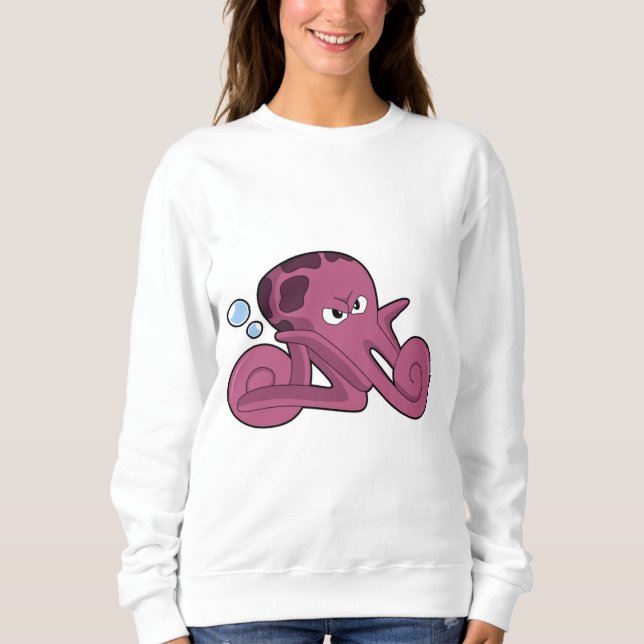 Octopus as Motorycycle Sweatshirt (Front)