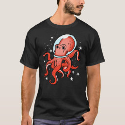 Octopus Astronaut For Octopus Lover T-Shirt