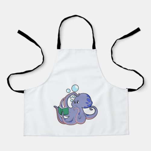 Octopus at Reading with Book Apron