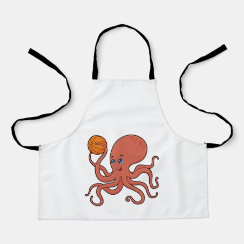 Octopus Basketball player Basketball Apron