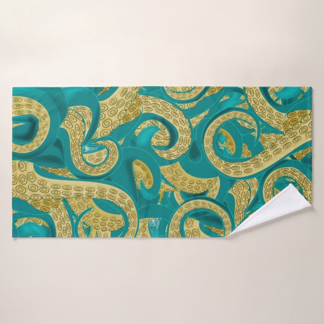 Octopus Bath Towel (Bath Towel)