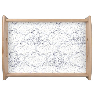Octopus Bubble Drift Serving Tray