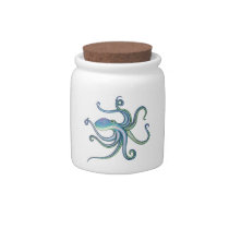 Octopus Candy Jar