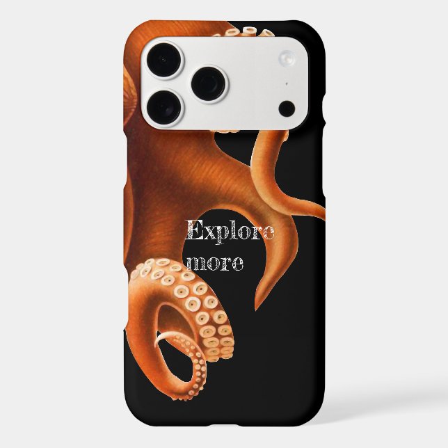 Octopus  Case-Mate iPhone case (Back)