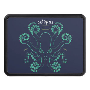 Octopus Cephalopod Tentacles Hitch Cover