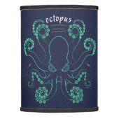 Octopus Cephalopod Tentacles Lamp Shade (Front)