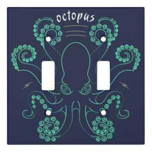 Octopus Cephalopod Tentacles Light Switch Cover