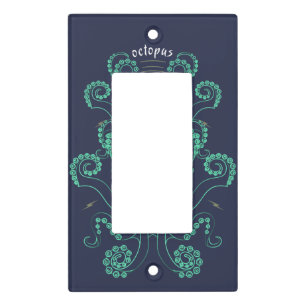 Octopus Cephalopod Tentacles Light Switch Cover