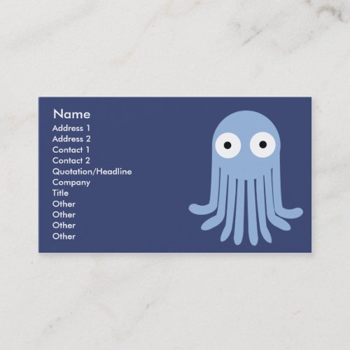 Octopus - Classic Business Card Templates