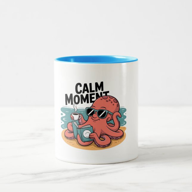 Octopus Coffee - Calm Moment Mug (Center)