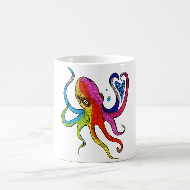 Octopus Coffee Mug (Center)