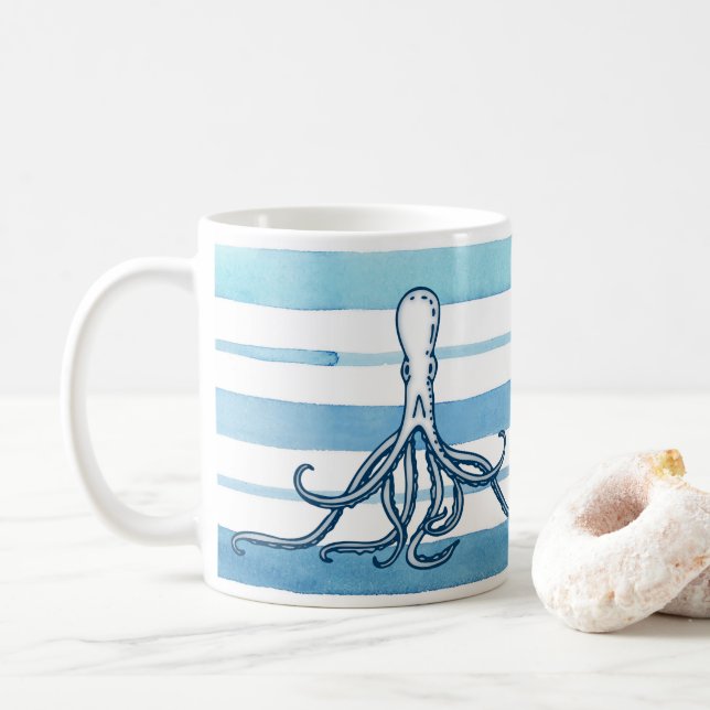Octopus Coffee Mug (With Donut)