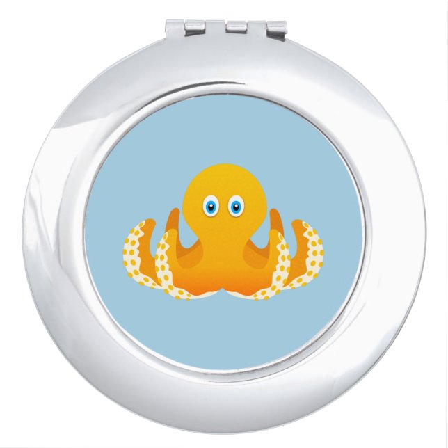 Octopus Compact Mirror (Front)