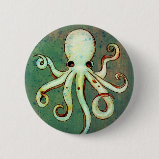 Octopus Cthulhu Button