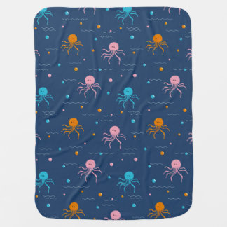 Octopus Cuddles – Soft Ocean Friends Baby Blanket