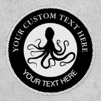Octopus Custom Logo Patch
