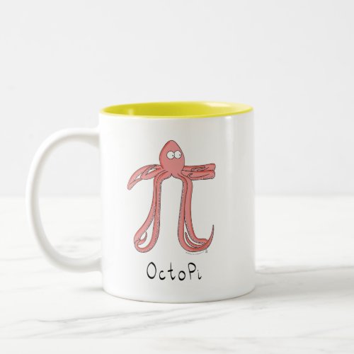 Octopus Cute Math Pi Day Coffee Mug