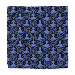 Octopus (dark background) bandana
