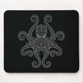 Octopus Design (black) Mouse Pad