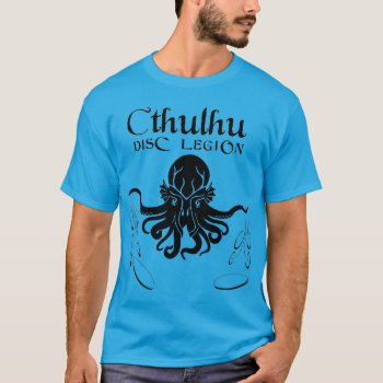 Octopus Disc Player T Shirt by ZAGHOO at Zazzle