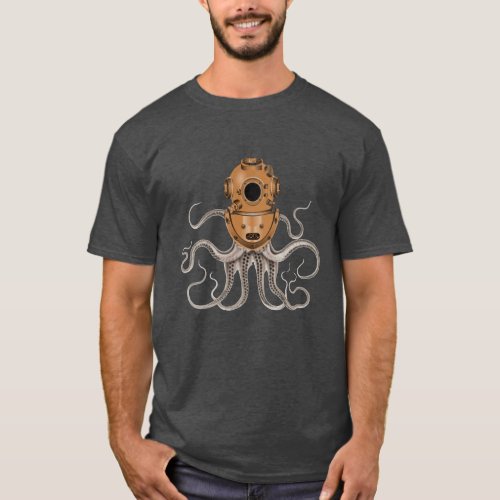 Octopus Diver T_Shirt