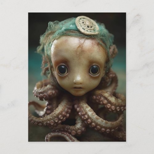 Octopus Doll Postcard