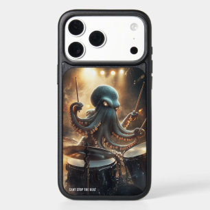 Octopus Drummer Stage Rock iPhone 17 Pro Max Case