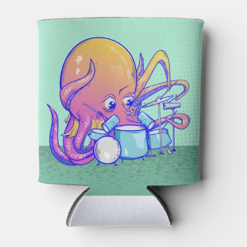 Octopus drumming can cooler