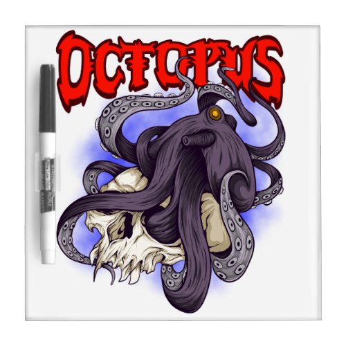 octopus dry erase board