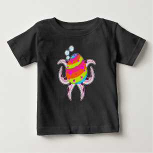 Octopus Easter Easter egg Baby T-Shirt