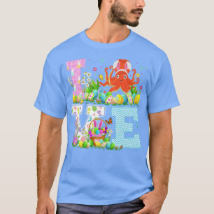 Octopus Easter Egg Hunt Funny Love Octopus Easter T-Shirt
