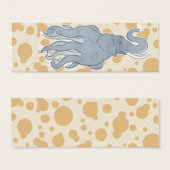 Octopus Elephant Bookmark (Front & Back)