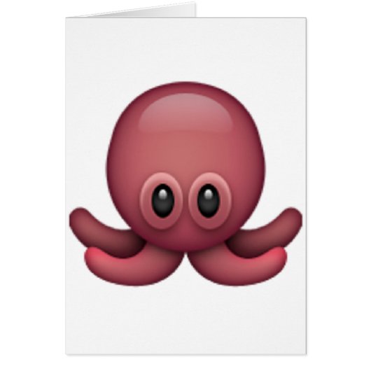 Octopus - Emoji Cards (Front)