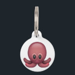 Octopus - Emoji Pet Tag<br><div class="desc">The famous WhatsApp Octopus - Wear it now!</div>