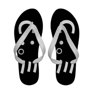 Emoticon Flip Flops, Emoticon Sandal Footwear for Women & Men